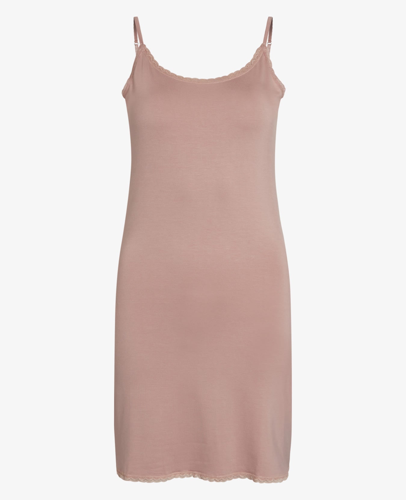 ESSENTIAL LACE JERSEY DRESS