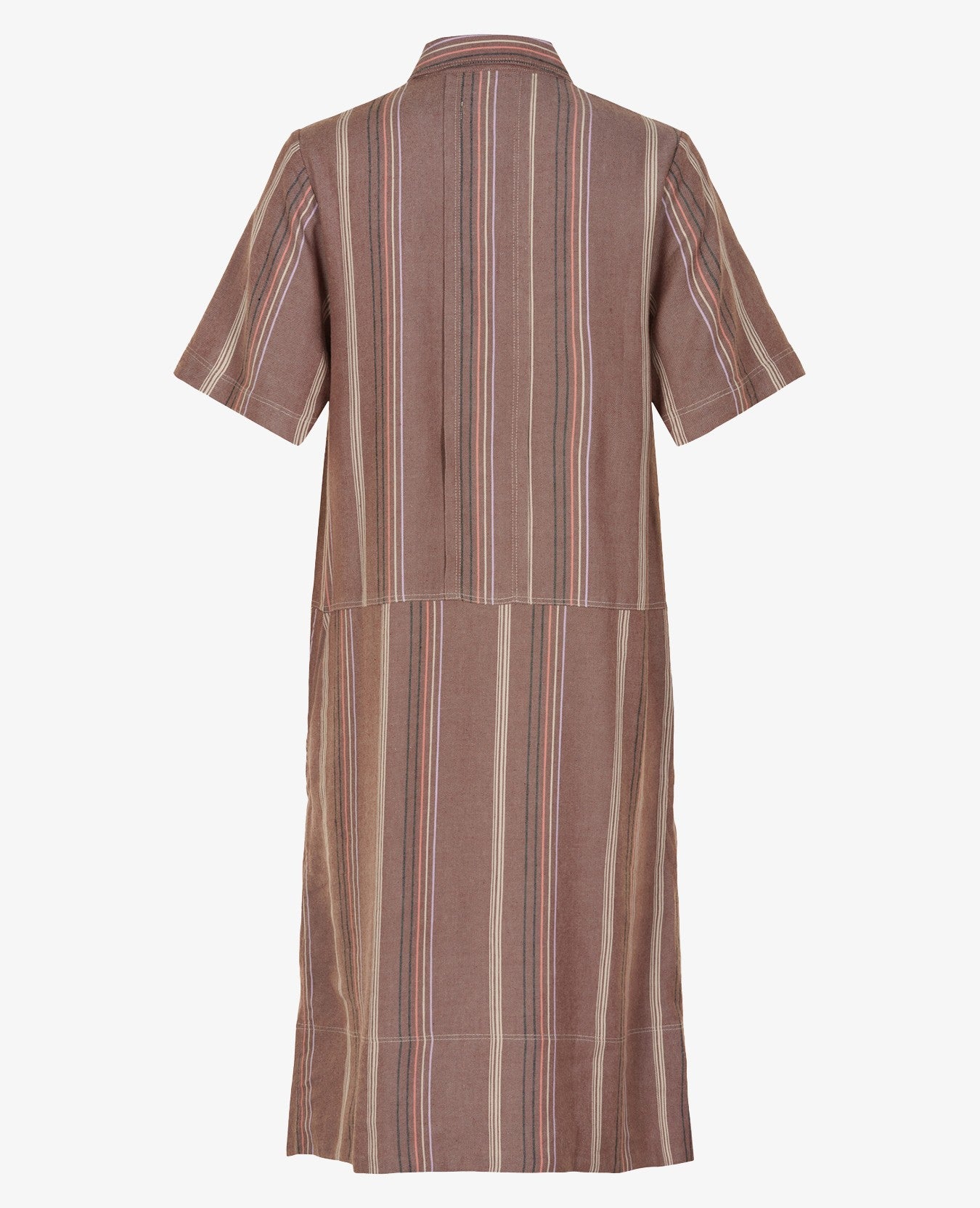 STRIPED LINEN BLEND