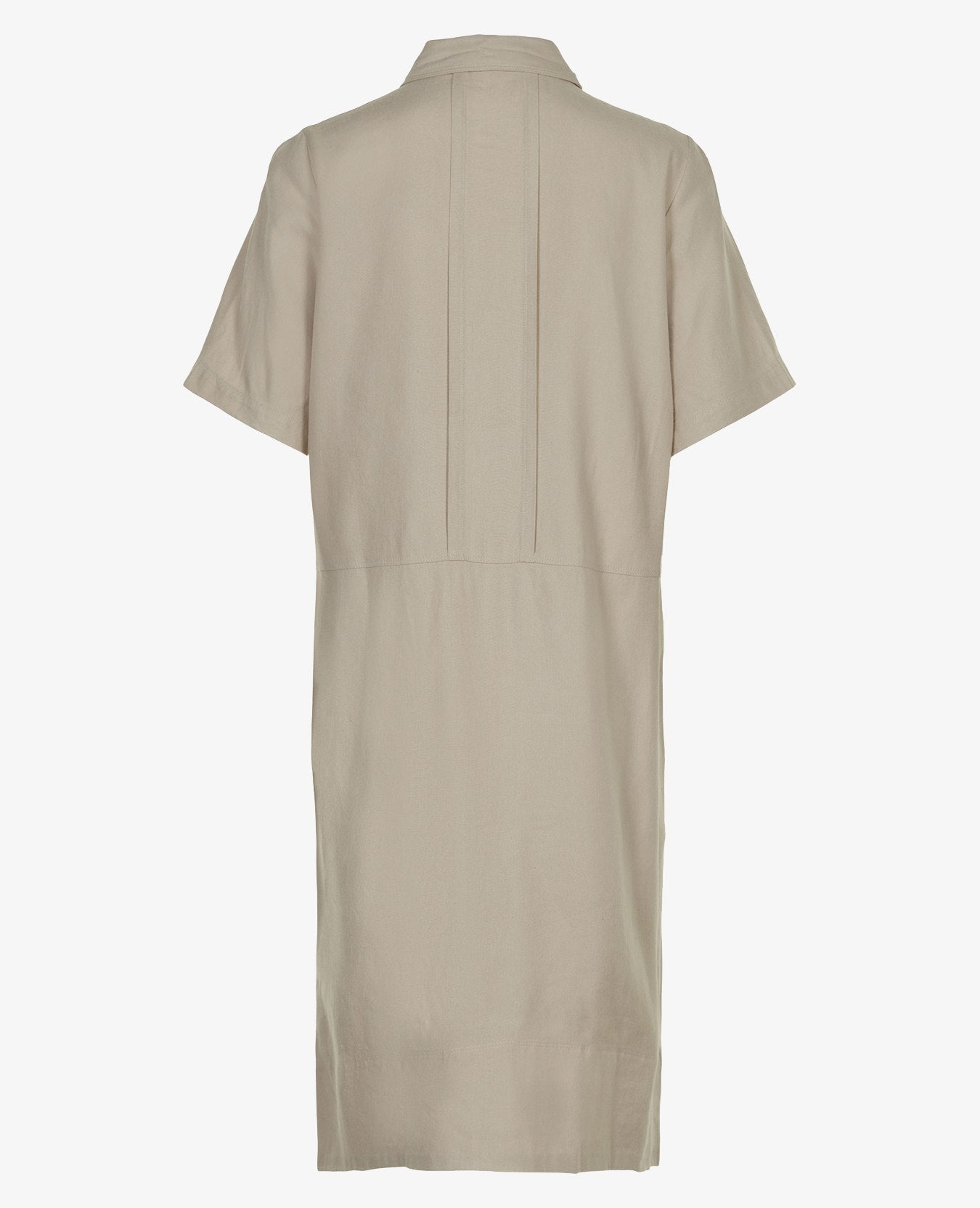 STRIPED LINEN BLEND