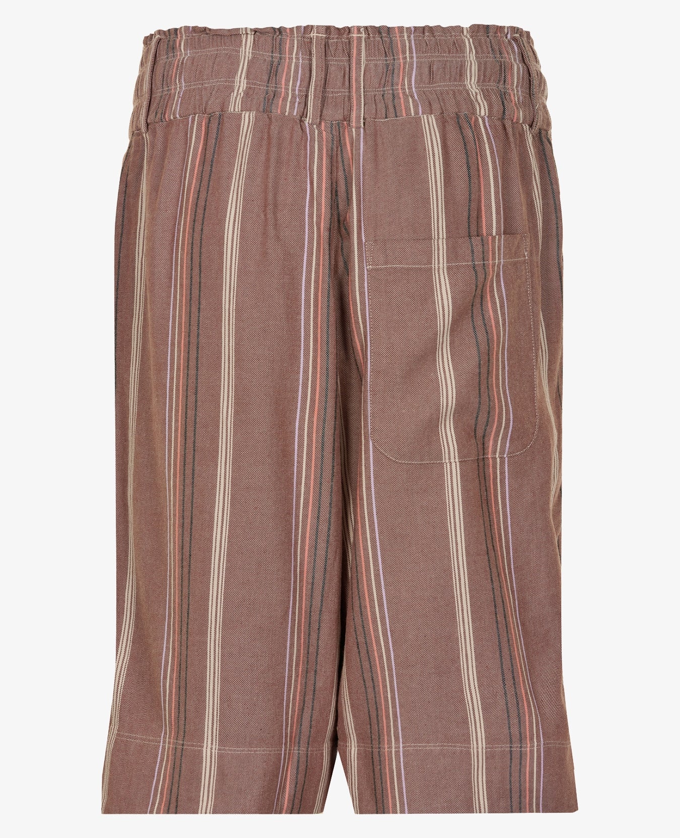STRIPED LINEN BLEND