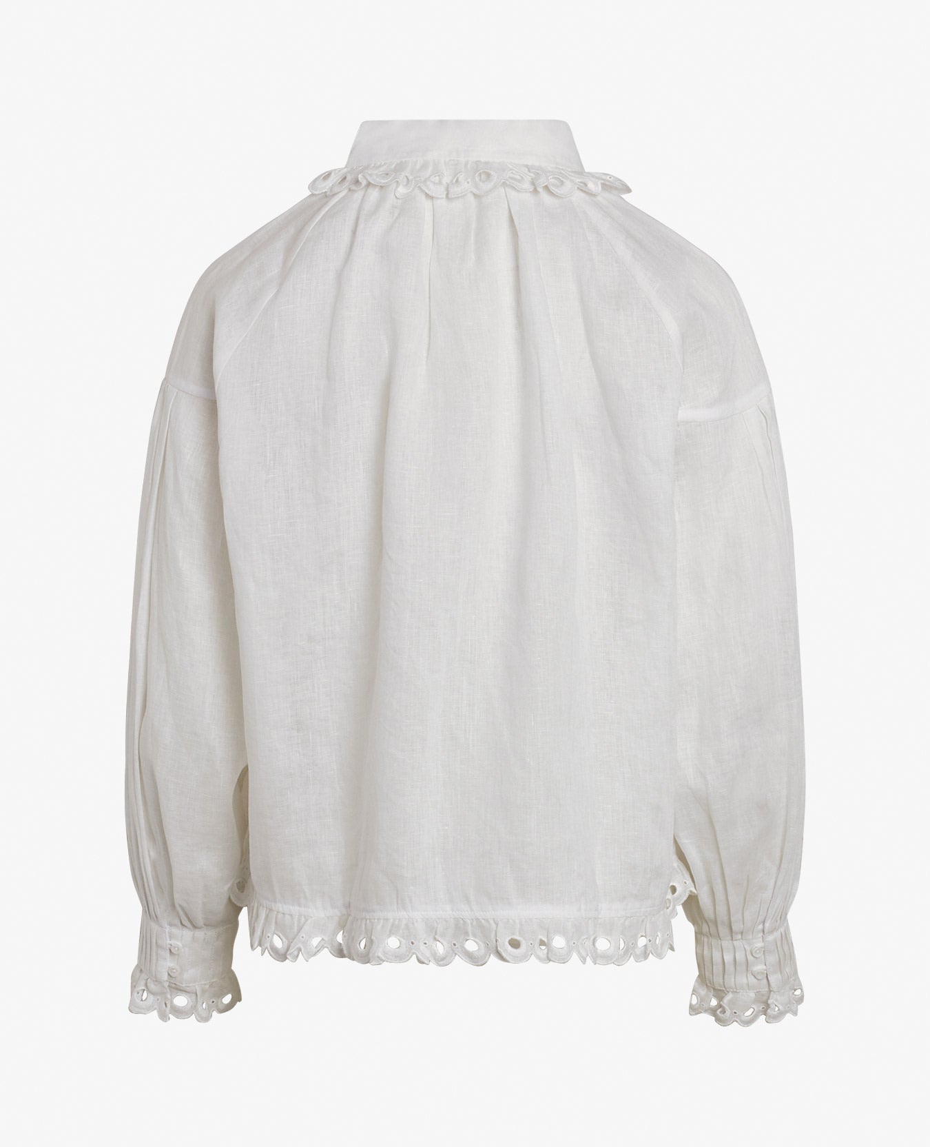 OTN ORGANIC LINEN DECO BLOUSE