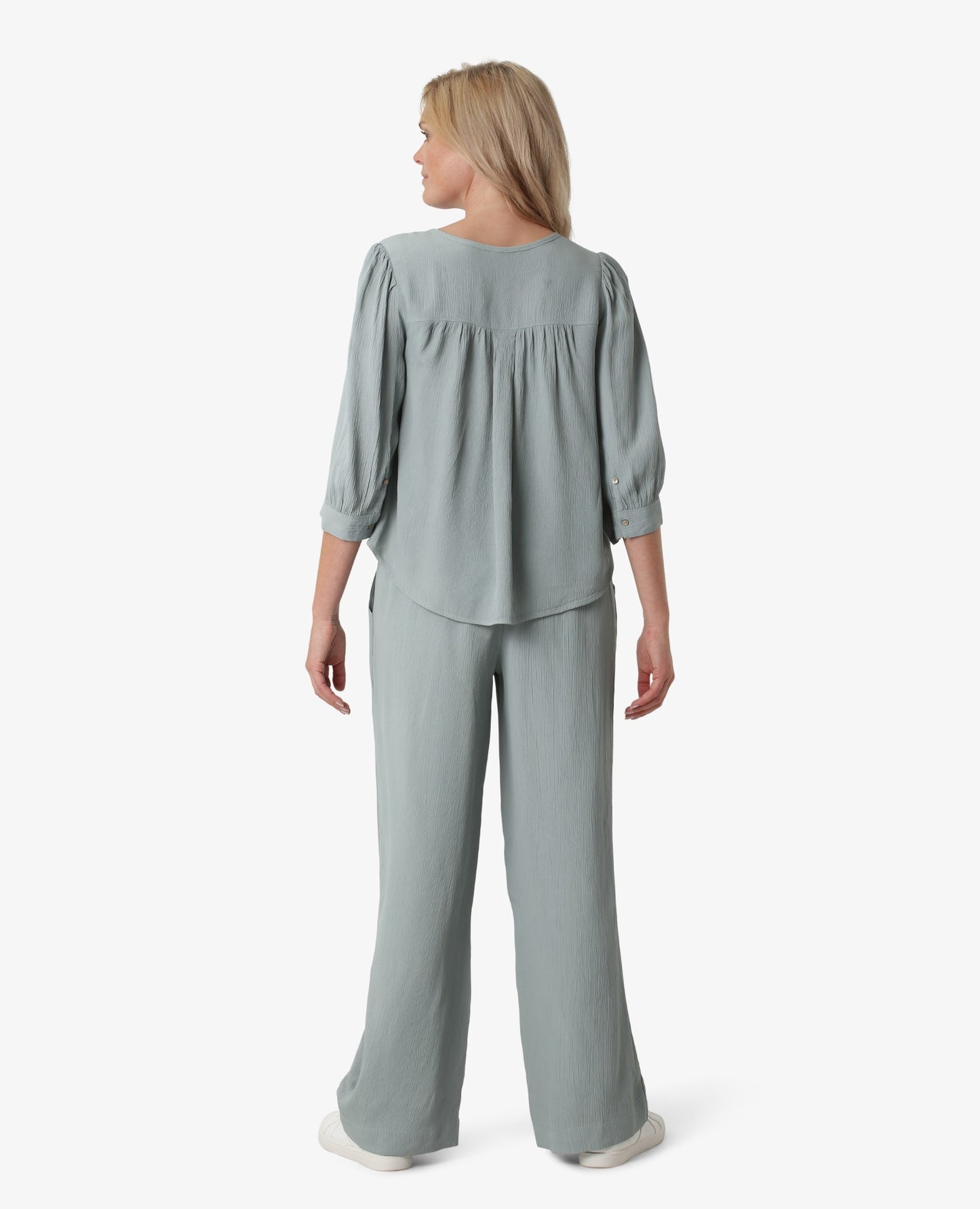 LIGHT VISCOSE STRUCTURE BLOUSE