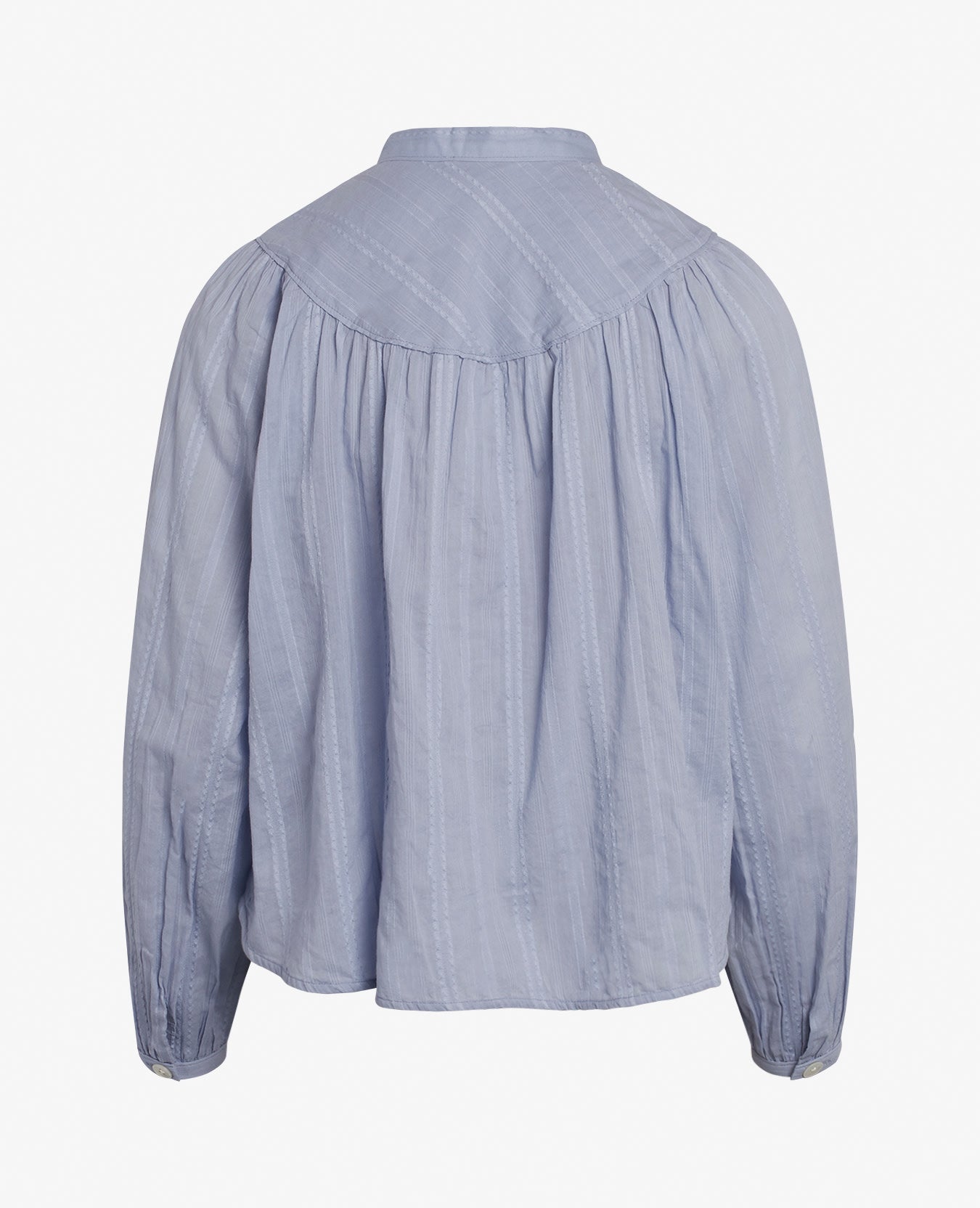 ORGANIC COTTON DOBBY BLOUSE
