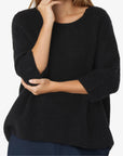 LIGHT ALPACA KNIT PULLOVER