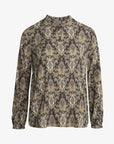 BINANN MØNSTRET BLUSE