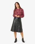 BINANN MØNSTRET BLUSE