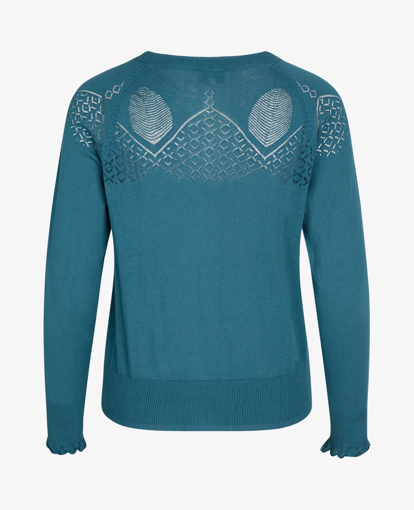 LOUISANN CARDIGAN MED HULMØNSTER