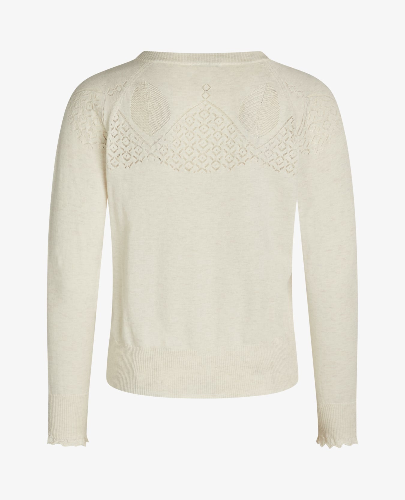 LOUISANN CARDIGAN MED HULMØNSTER