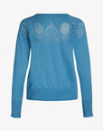 LOUISANN CARDIGAN MED HULMØNSTER