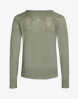 LOUISANN PULLOVER MED HULMØNSTER