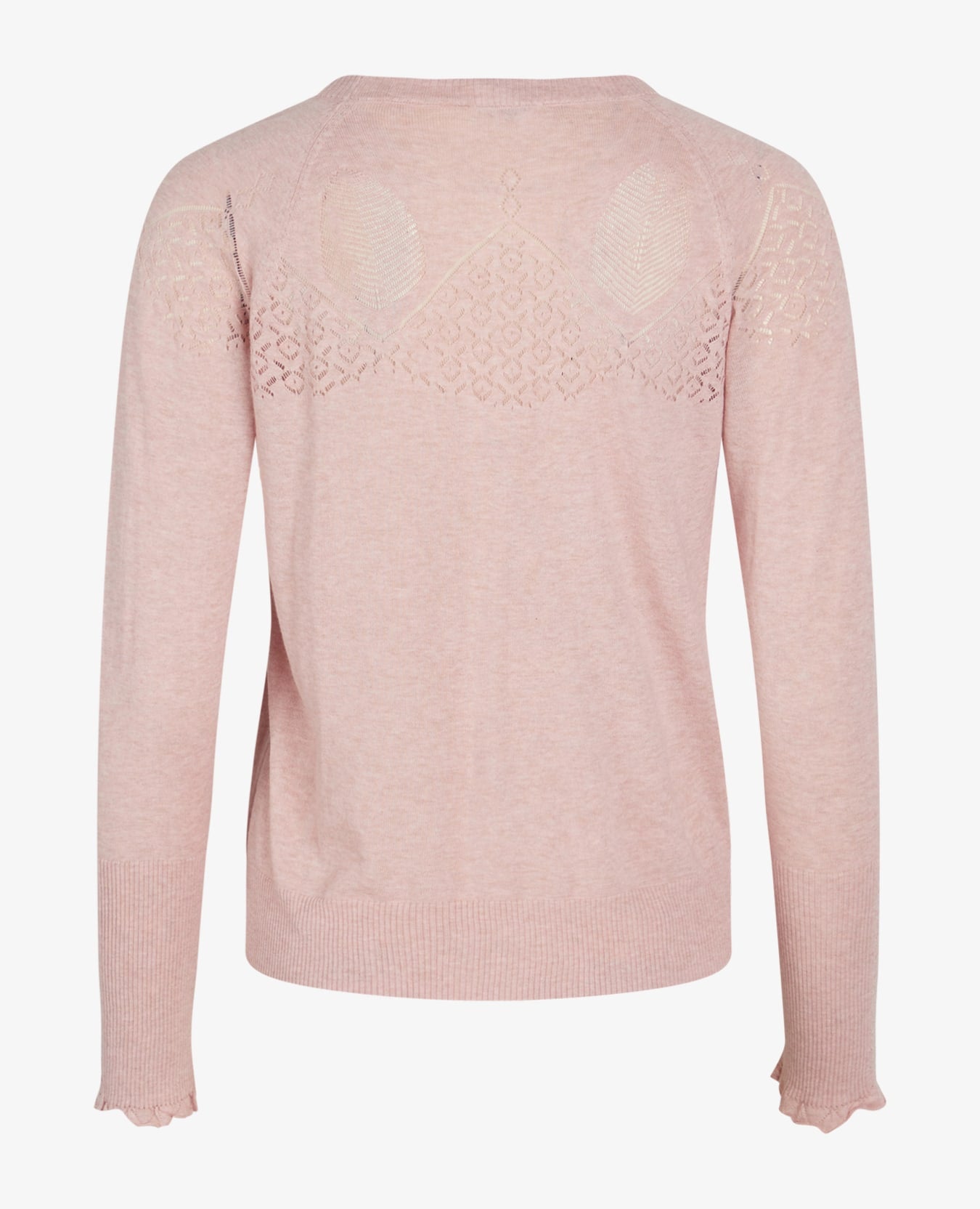 LOUISANN PULLOVER MED HULMØNSTER
