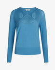 LOUISANN PULLOVER MED HULMØNSTER