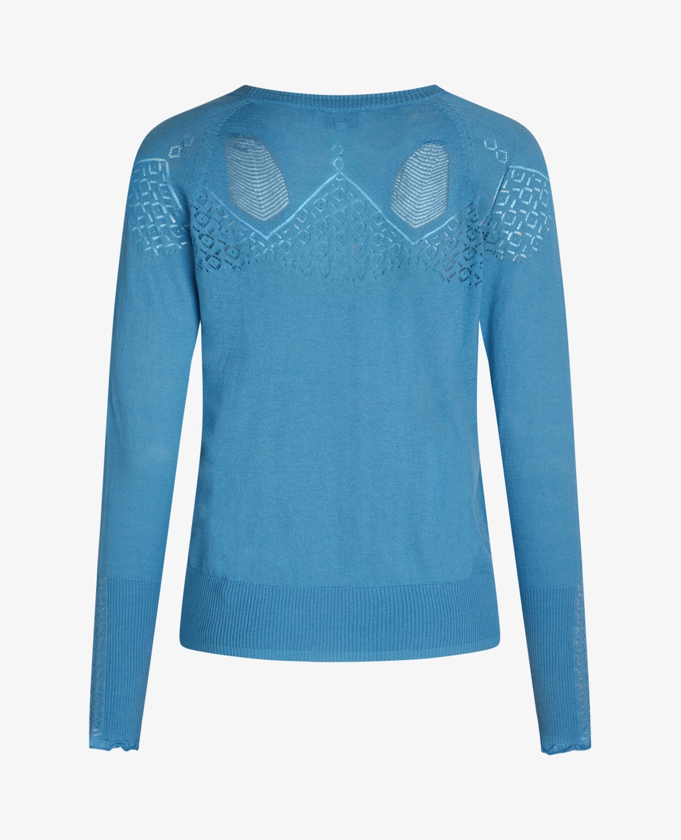 LOUISANN PULLOVER MED HULMØNSTER