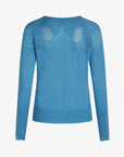 LOUISANN PULLOVER MED HULMØNSTER