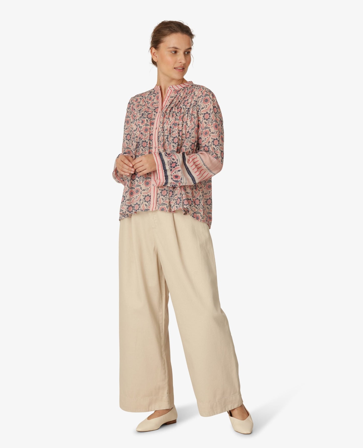 OTN SHEER TENCEL SKJORTE