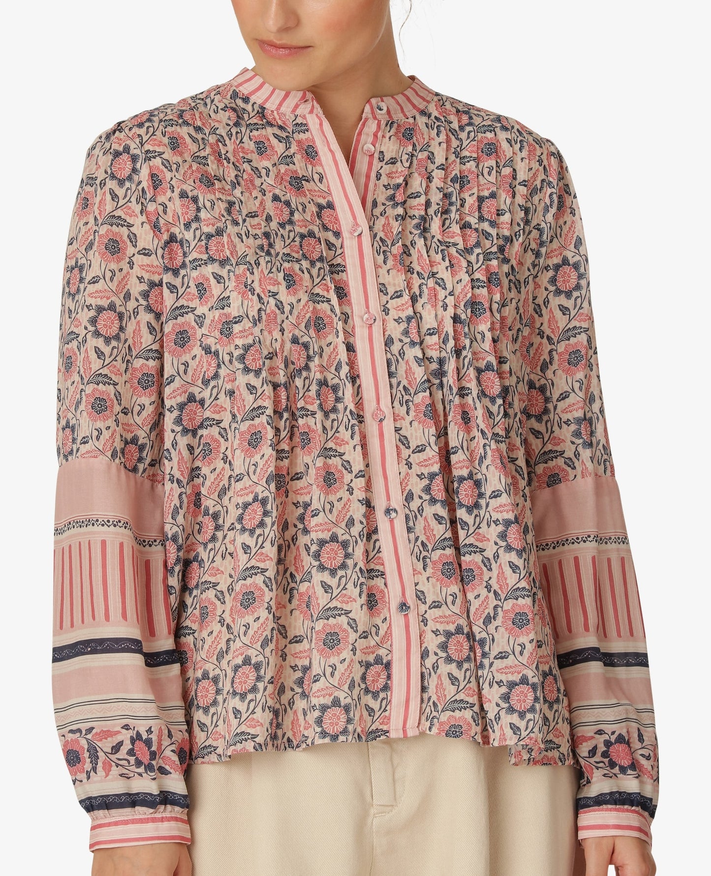 OTN SHEER TENCEL SKJORTE