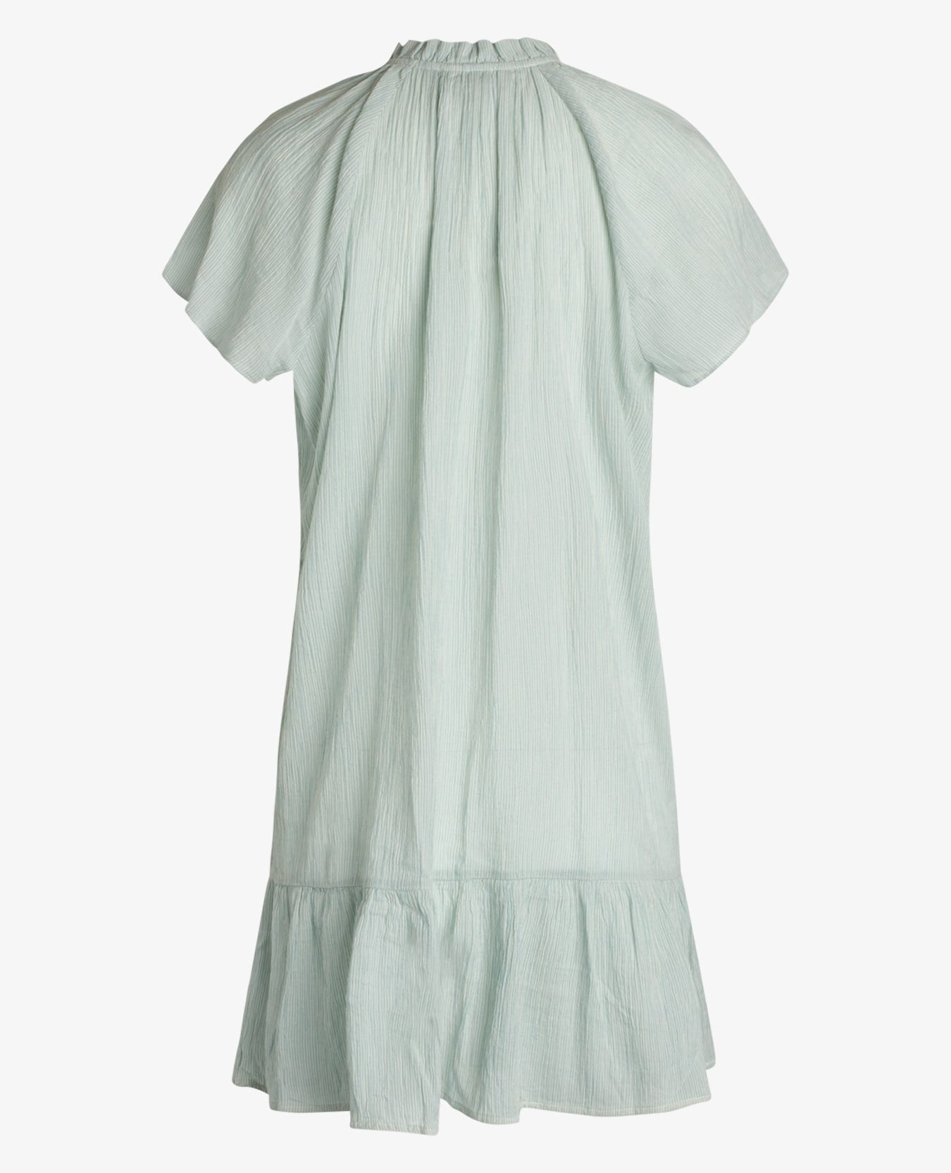 ORGANIC COTTON CREASED SHEER TUNIC