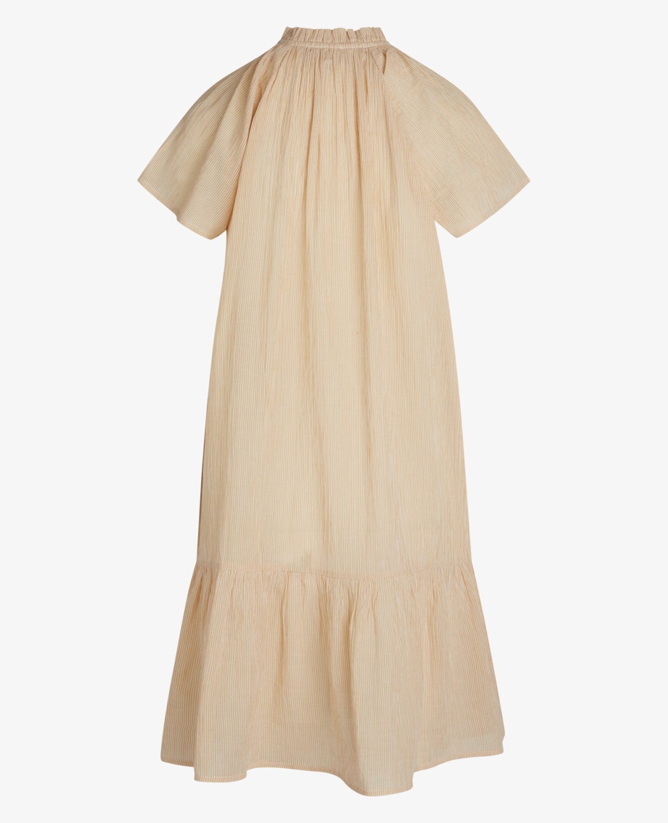 ORGANIC COTTON CREASED SHEER TUNIC