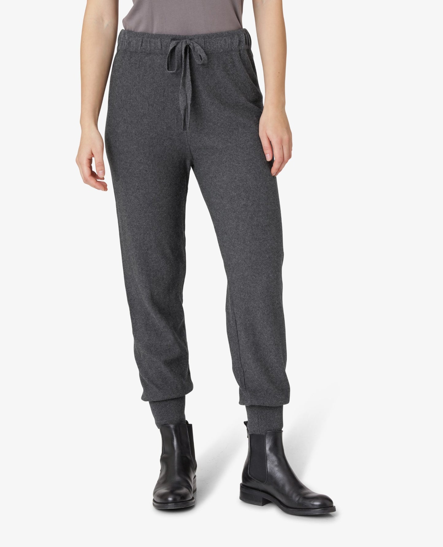 COTTON CASHMERE KNIT BUKSER
