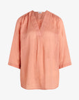 ORGANIC COTTON GAUZE BLUSE