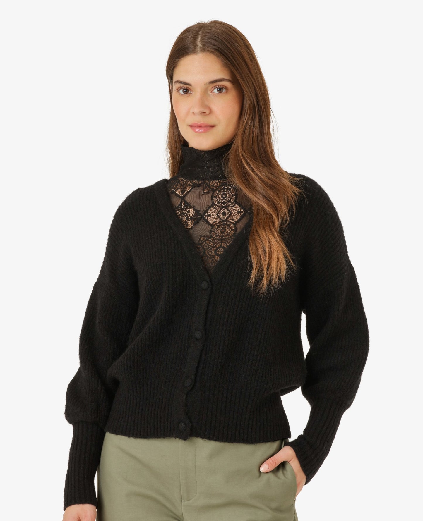 HILDENN STRIKKET CARDIGAN