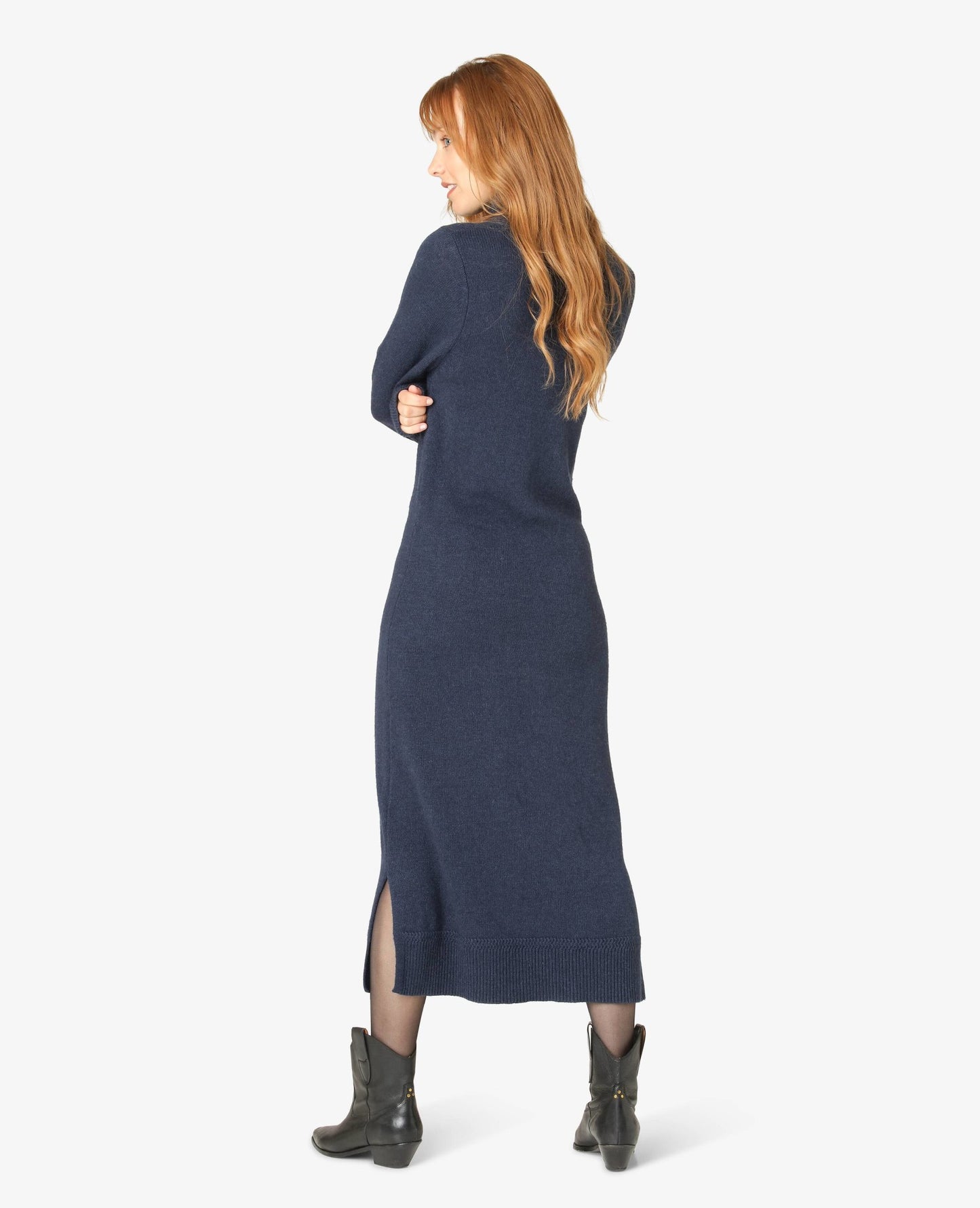 HOLLYNN ULDMIX STRIK KJOLE