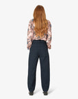 LINNN MØNSTRET BLUSE