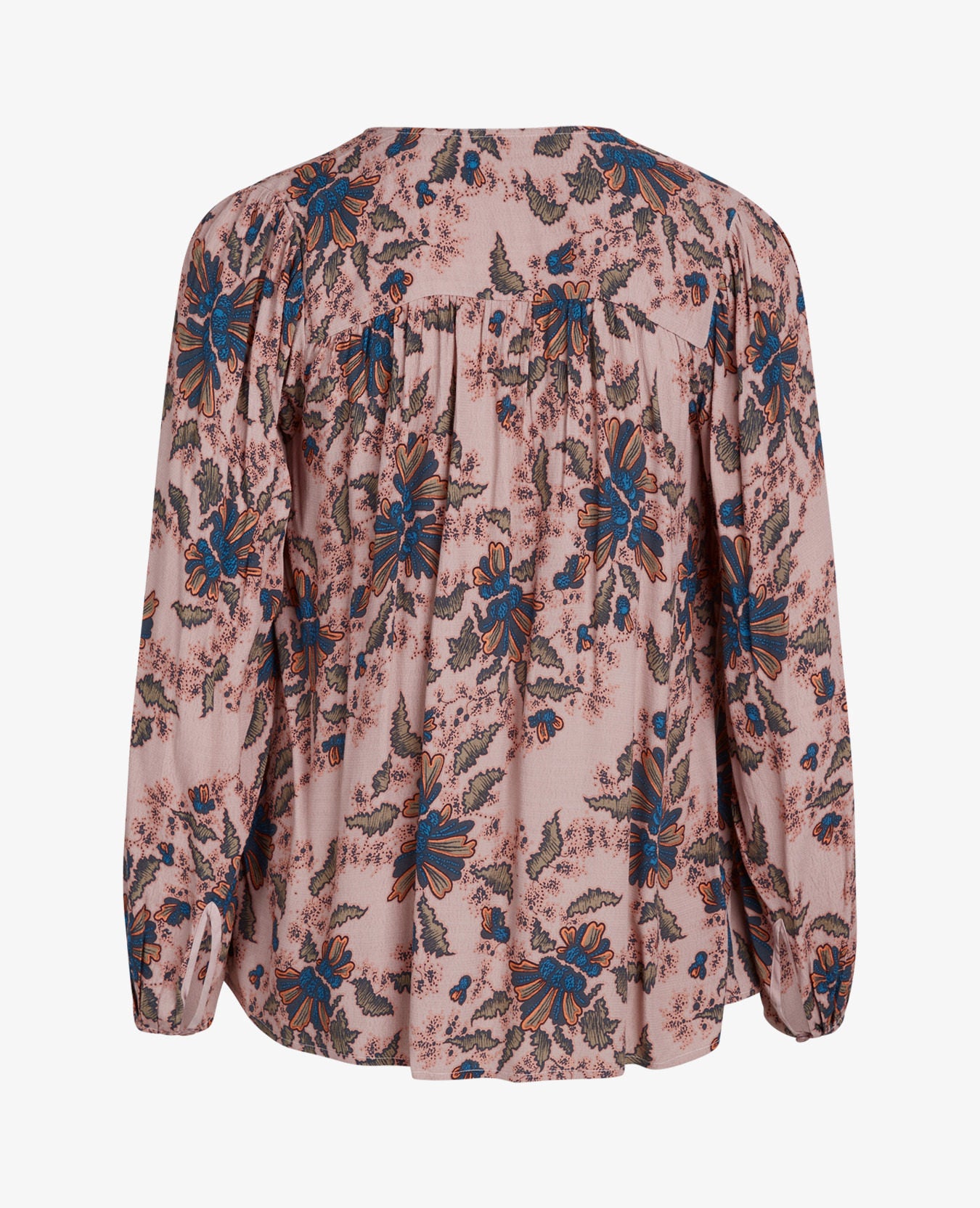 LINNN MØNSTRET BLUSE