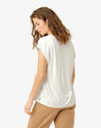 KATIENN BLUSE MED V-HALS