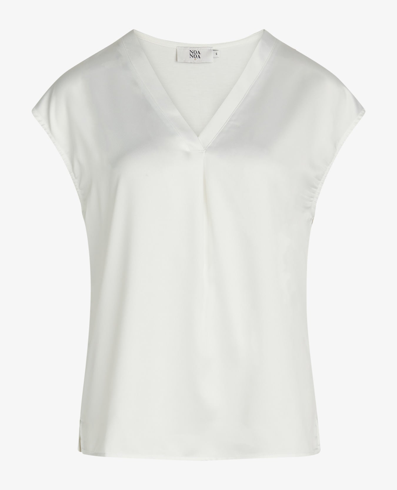 KATIENN BLUSE MED V-HALS