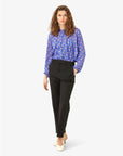 FLORIANN MØNSTRET BLUSE