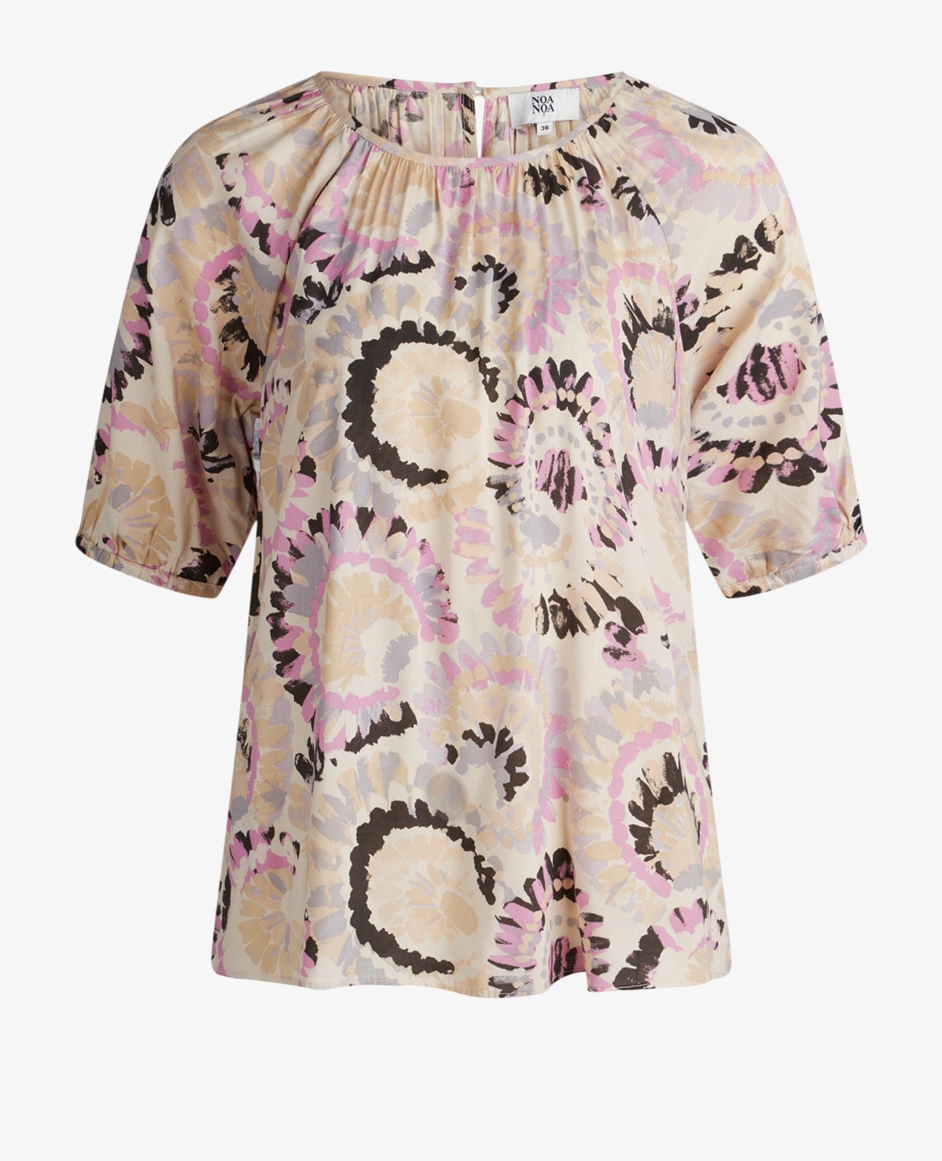 LANANN MØNSTRET BLUSE