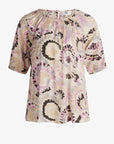 LANANN MØNSTRET BLUSE