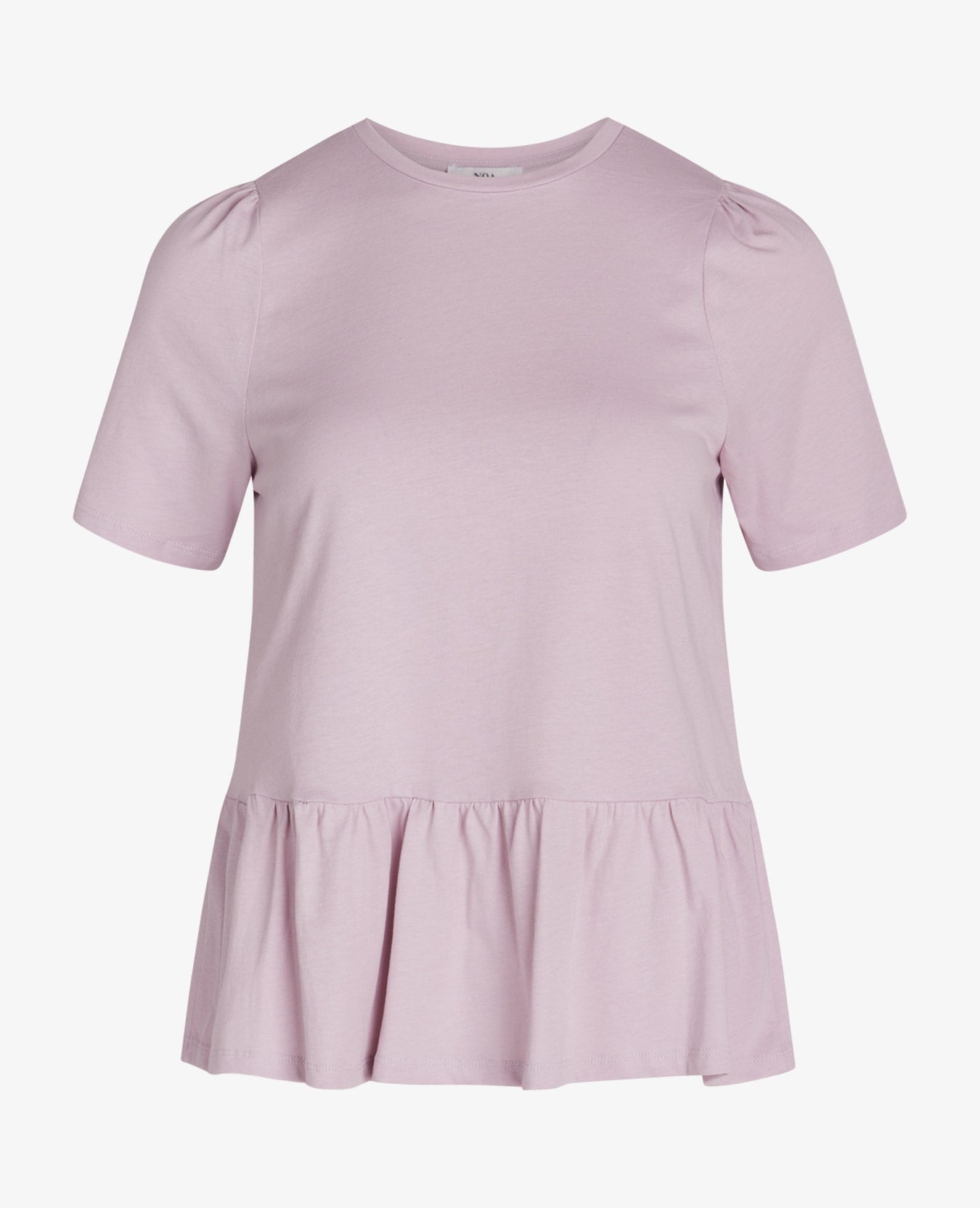NOLANN PEPLUM T-SHIRT I ØKOLOGISK JERSEY