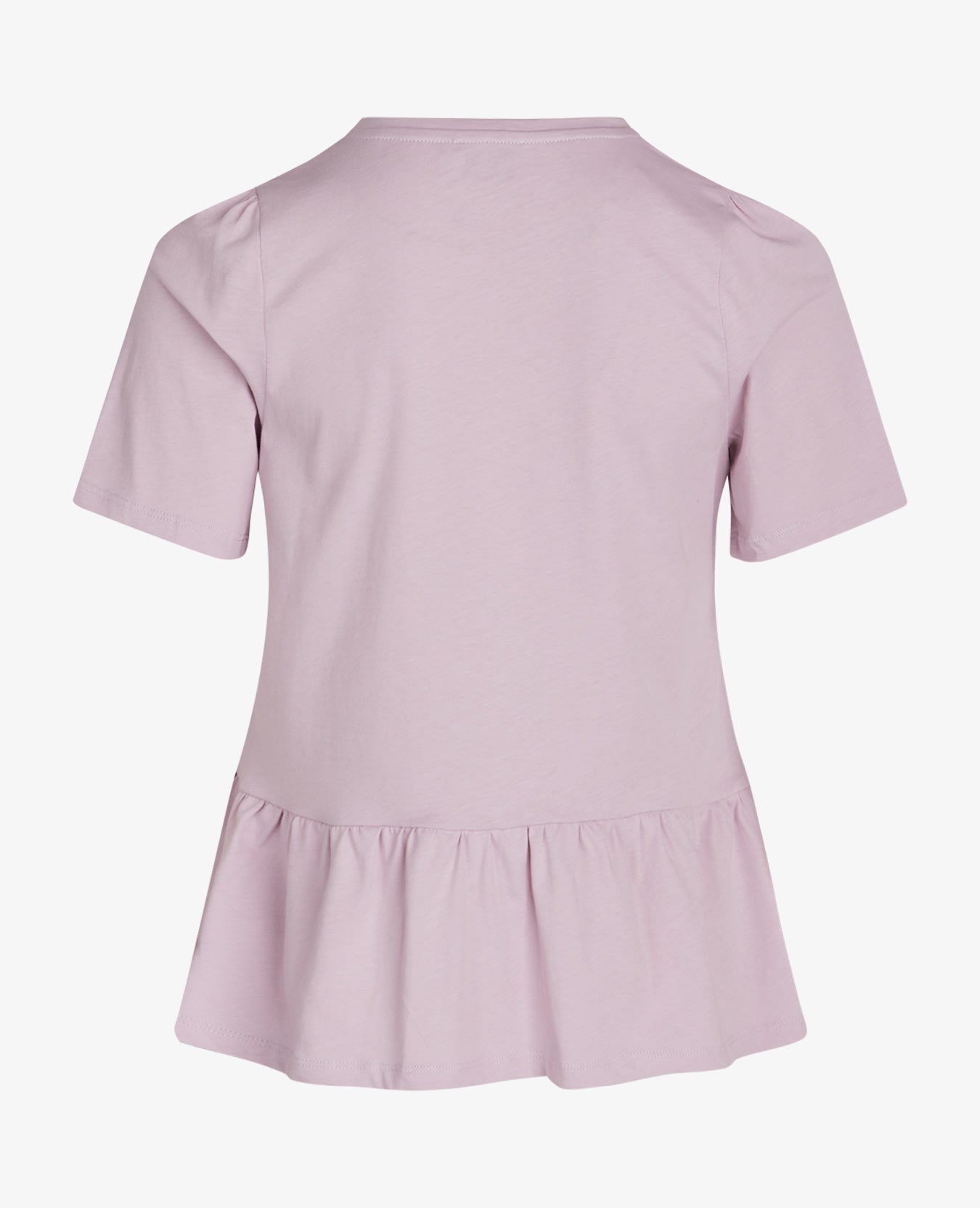 NOLANN PEPLUM T-SHIRT I ØKOLOGISK JERSEY