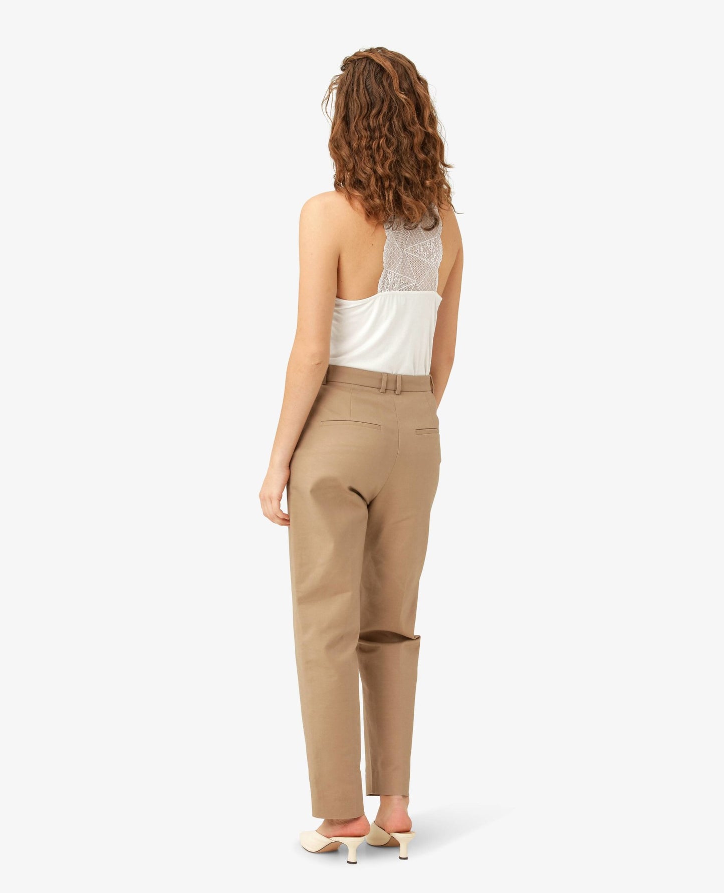 LAURANN JERSEY TOP MED BLONDER