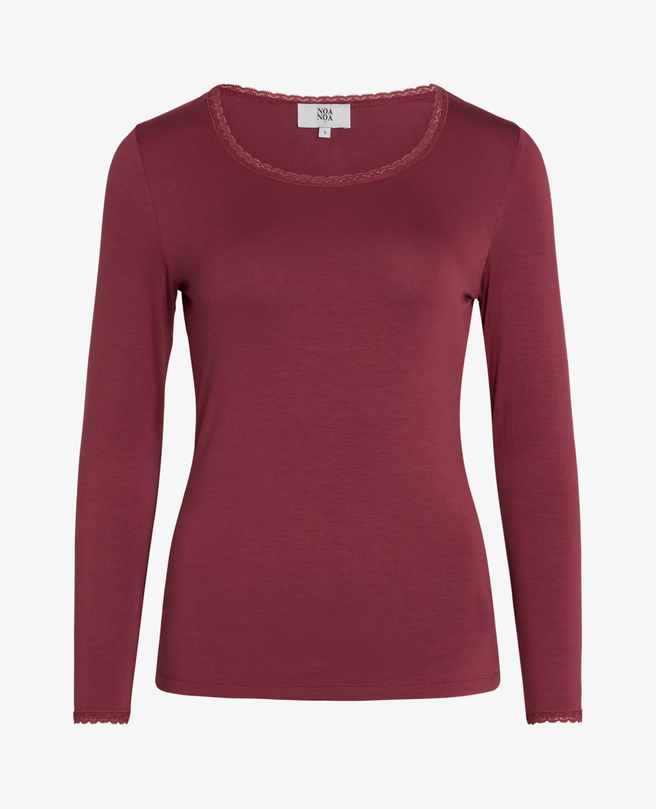 ESSENTIAL LACE JERSEY T-SHIRT