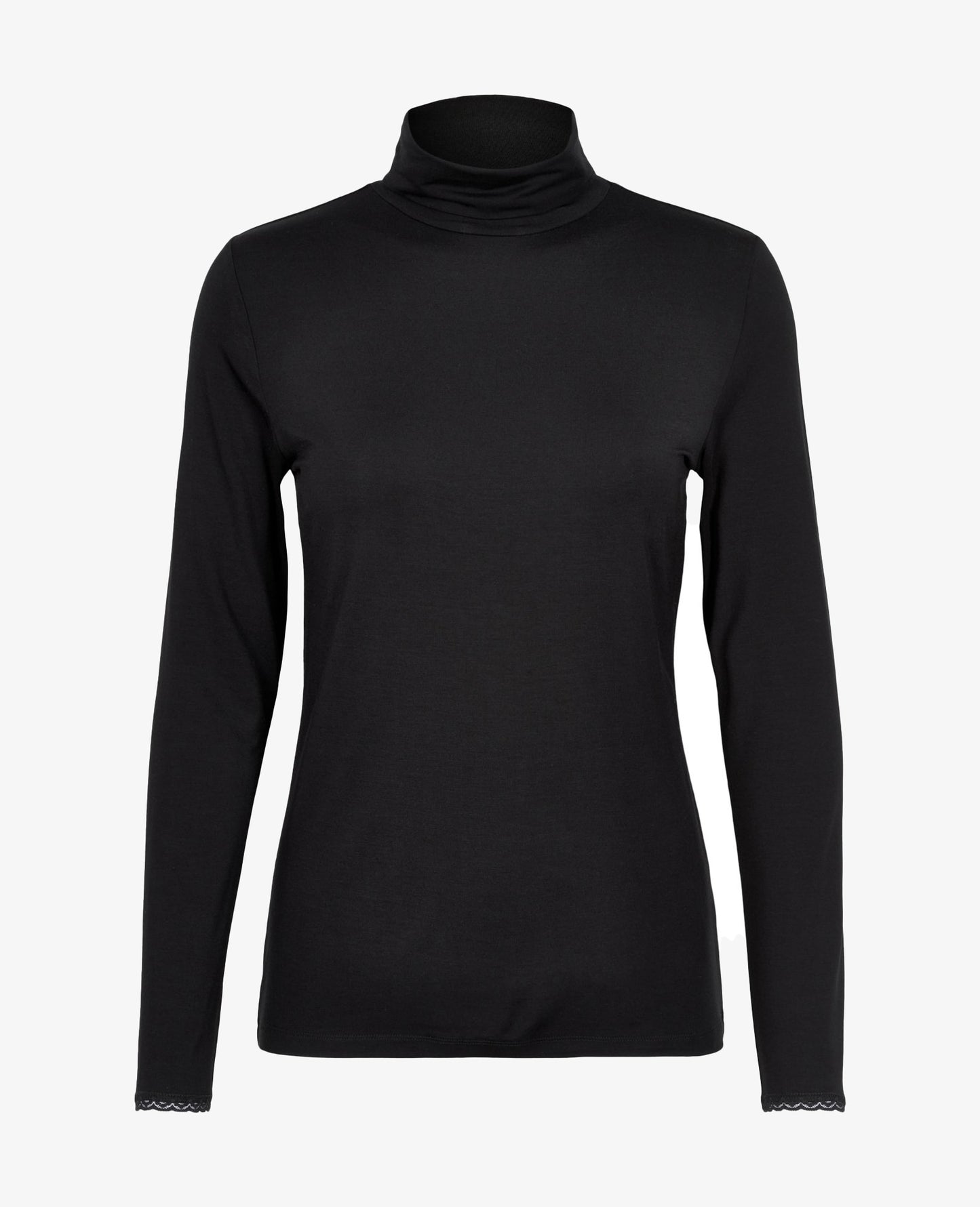 ESSENTIAL LACE JERSEY T-SHIRT
