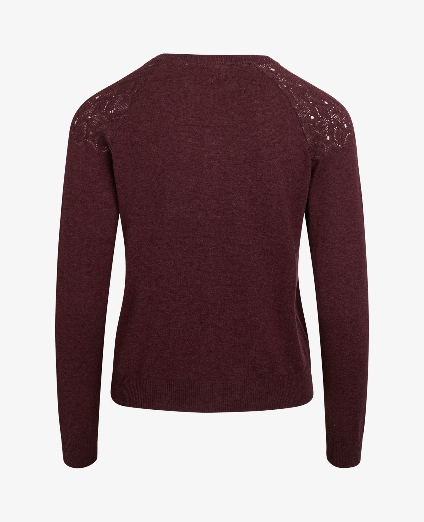 ESSENTIAL COTTON MELANGE CARDIGAN