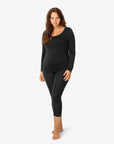 BASIS JERSEY 3/4 LEGGINGS