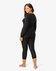 BASIS JERSEY 3/4 LEGGINGS