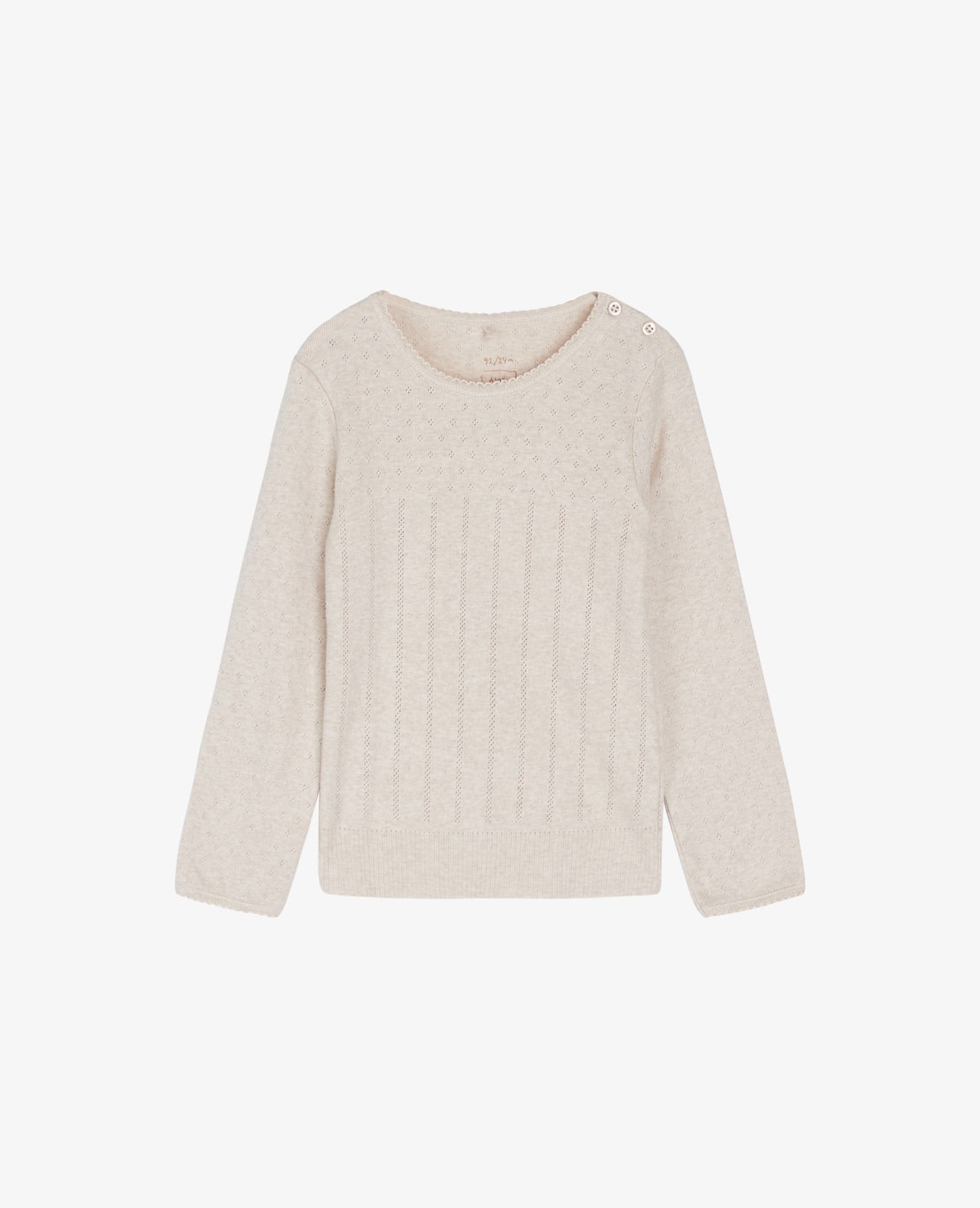 DORIA BABY T-SHIRT MED HULMØNSTER