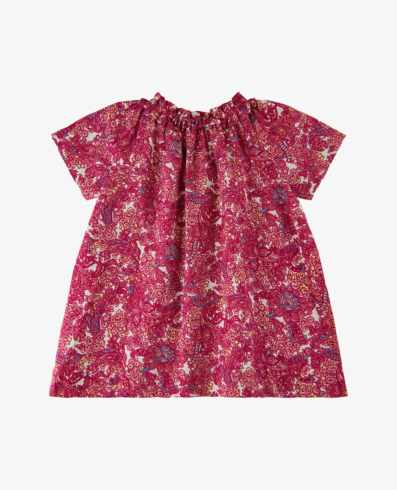 BABY ORG TINY PAISLEY POPLIN