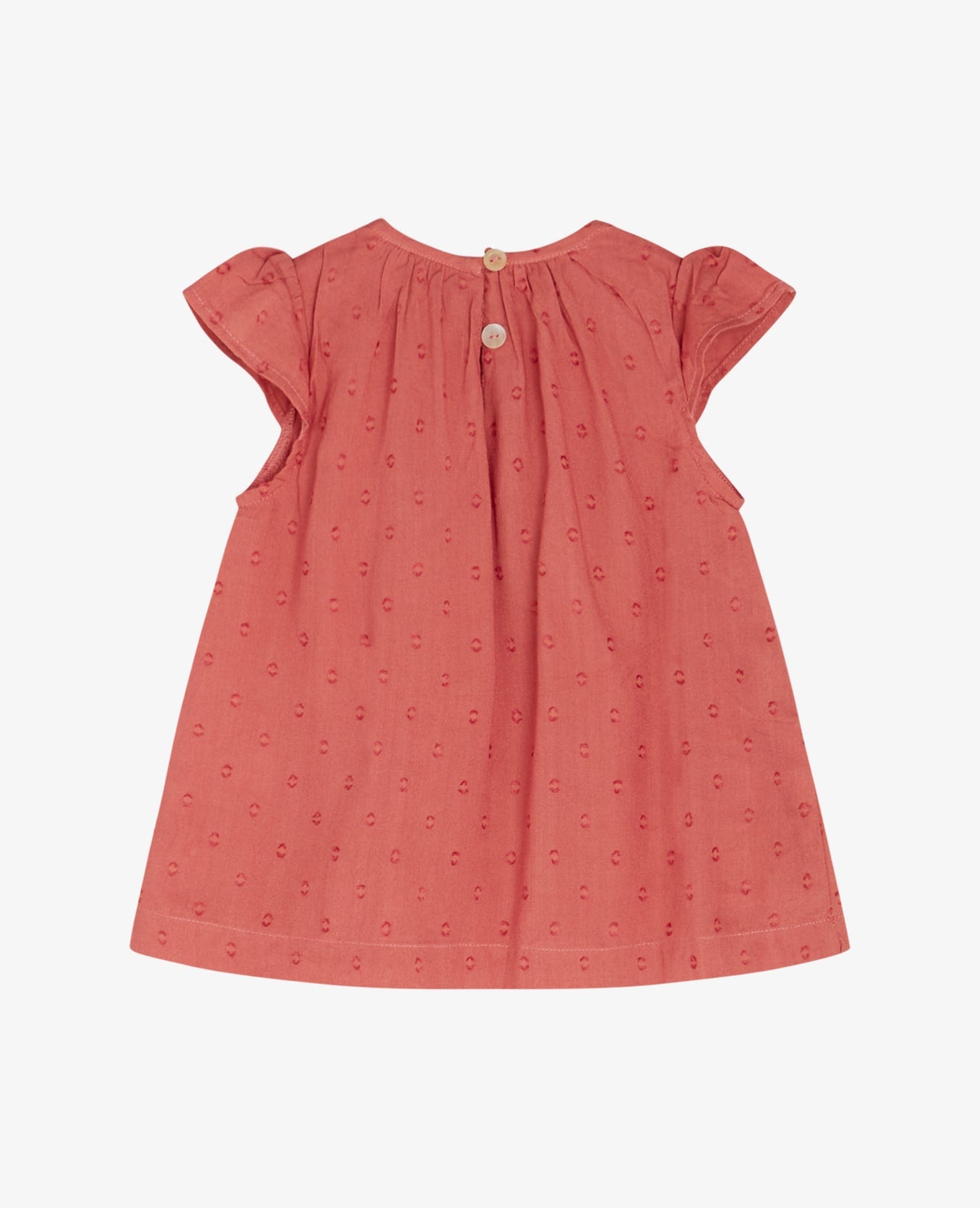 BABY STRUCTURED DOT KJOLE