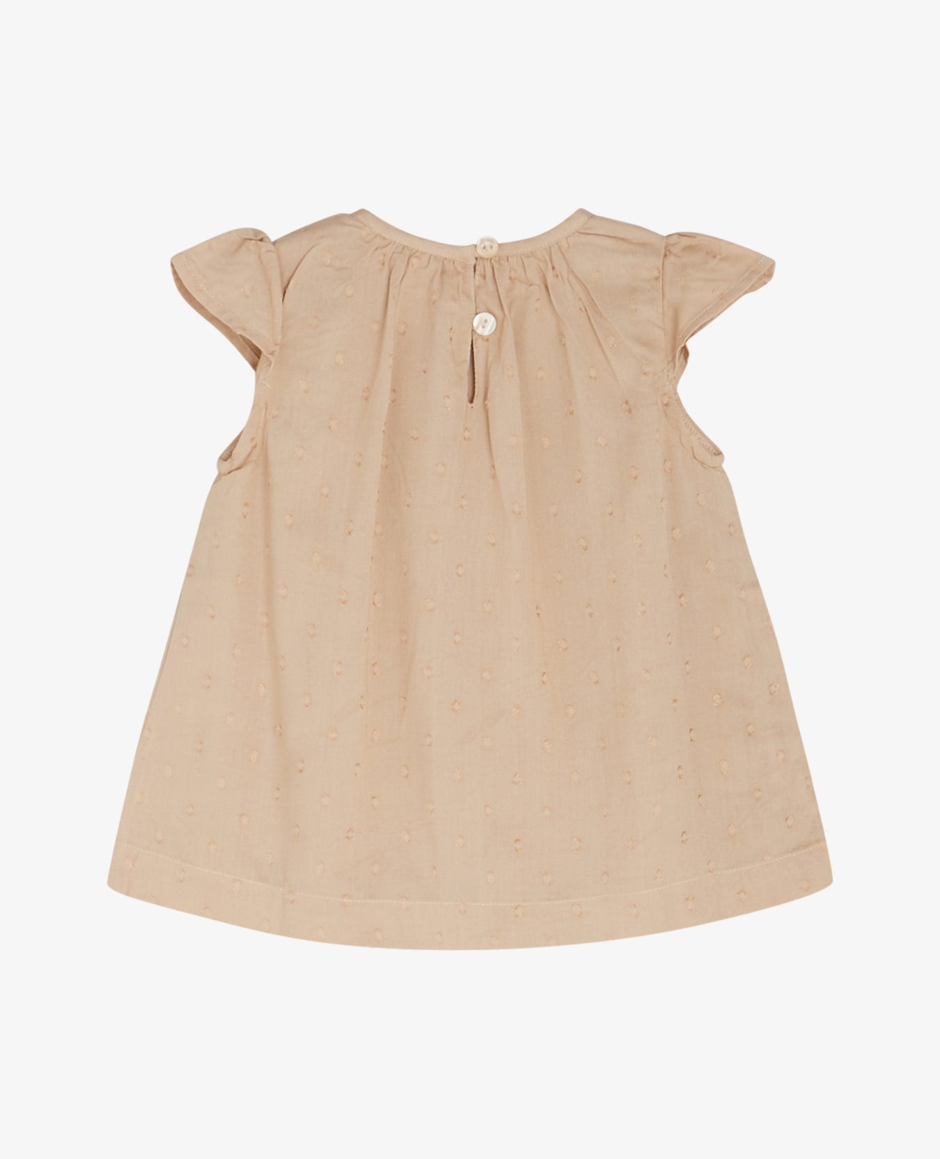 BABY STRUCTURED DOT KJOLE