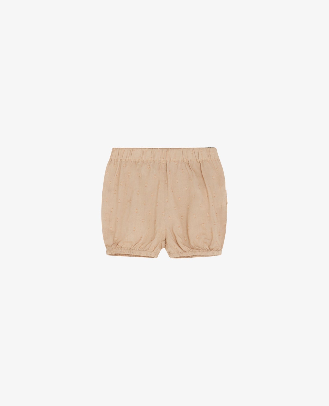 BABY STRUCTURED DOT SHORTS