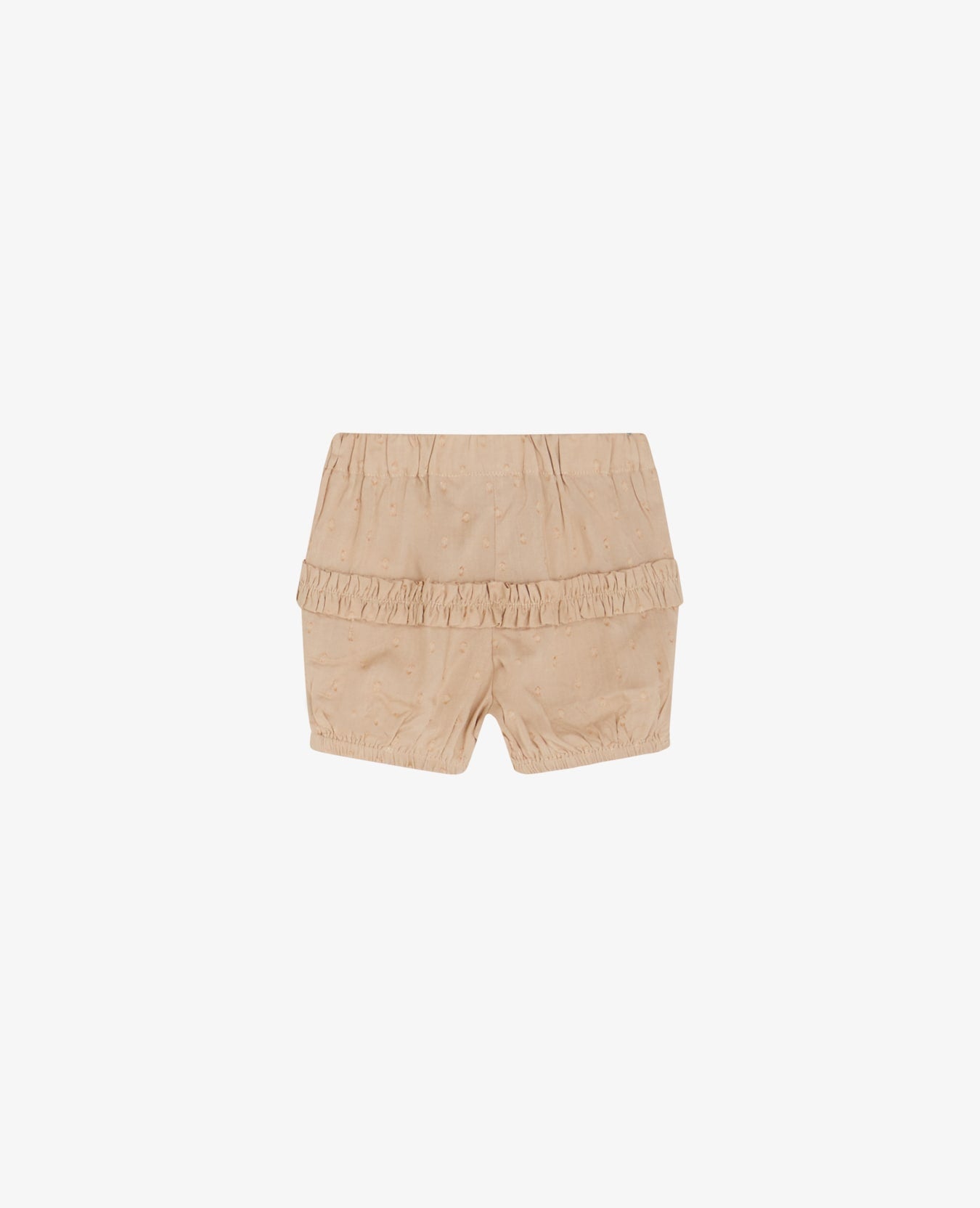 BABY STRUCTURED DOT SHORTS