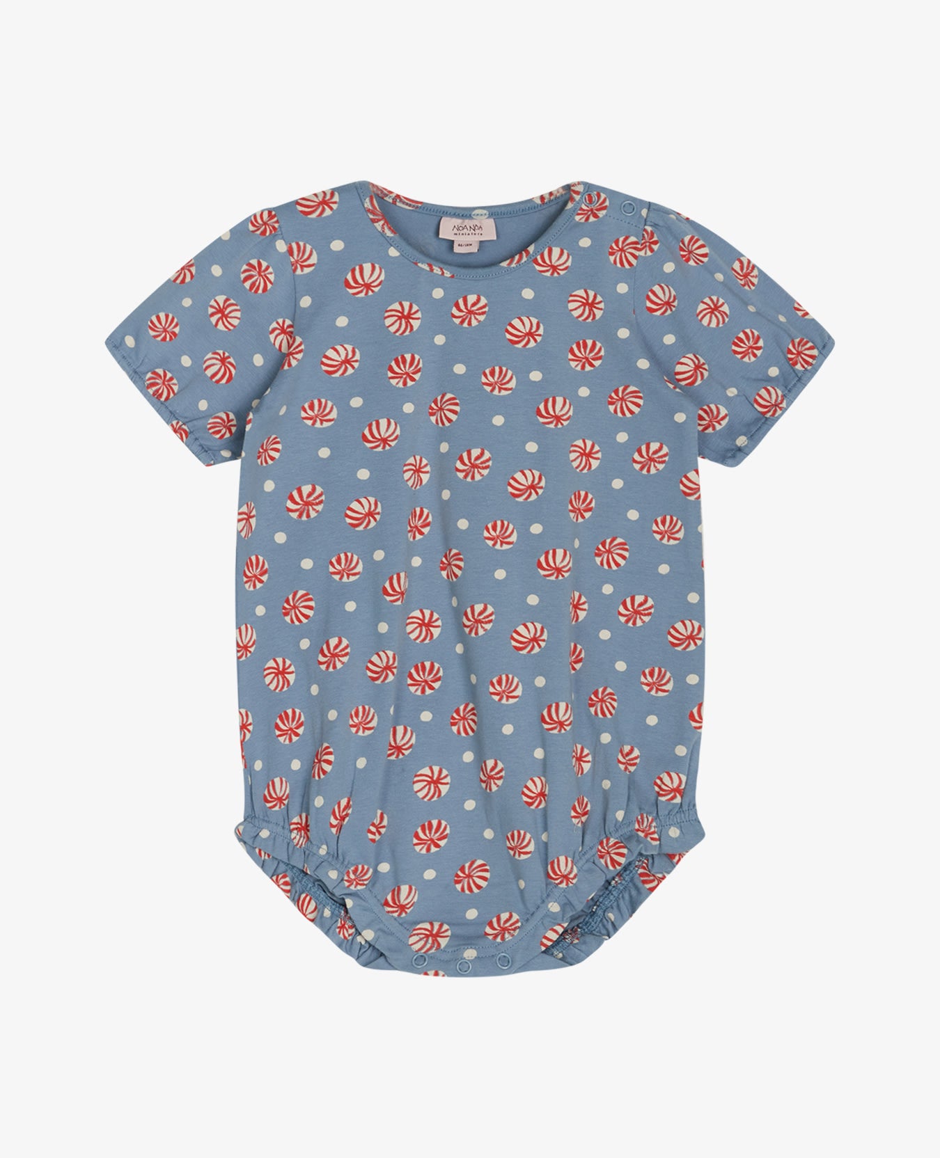 NEALANNM BABY BODY I ØKOLOGISK JERSEY