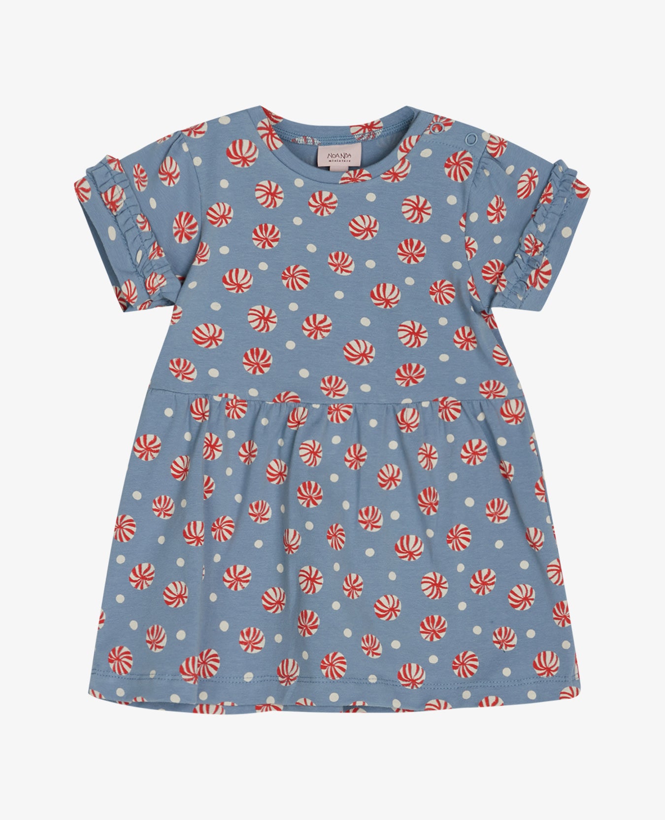 NEALANNM BABY KJOLE I ØKOLOGISK JERSEY