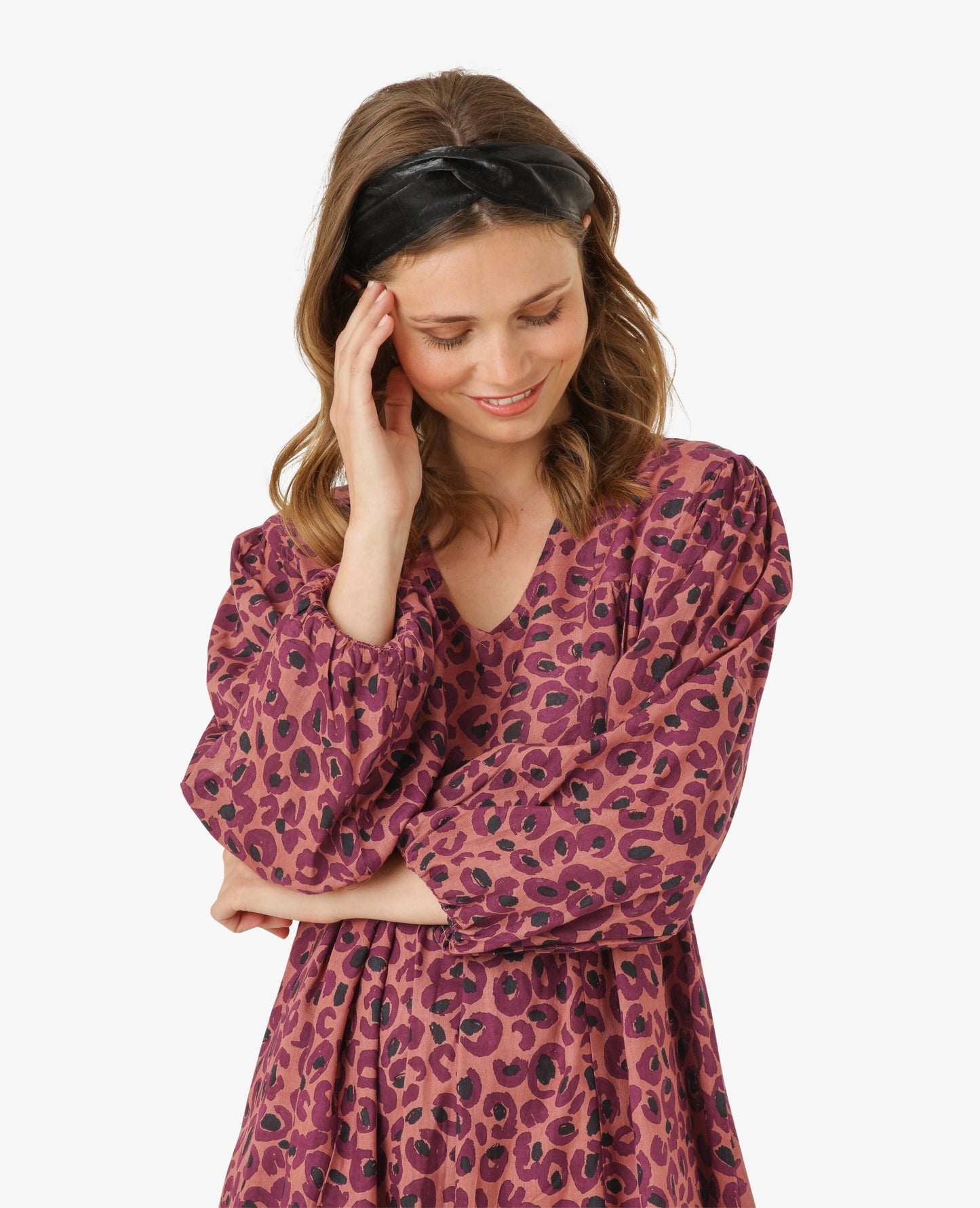 LORAUM LEOPARD KJOLE